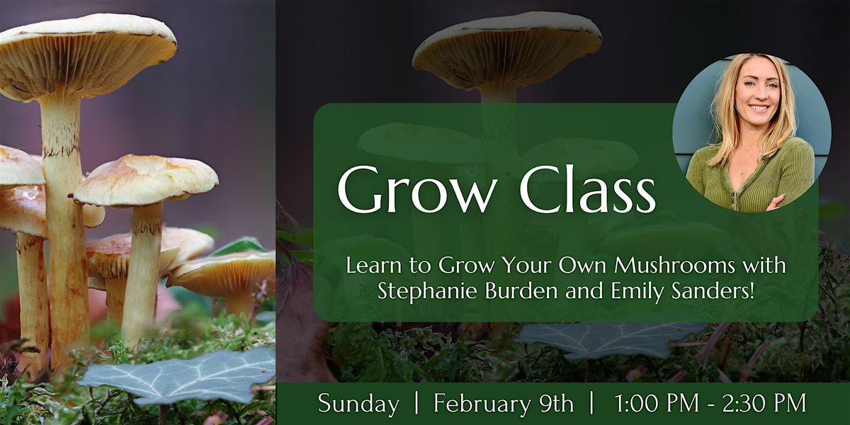 Grow Class: Mushroom Cultivation