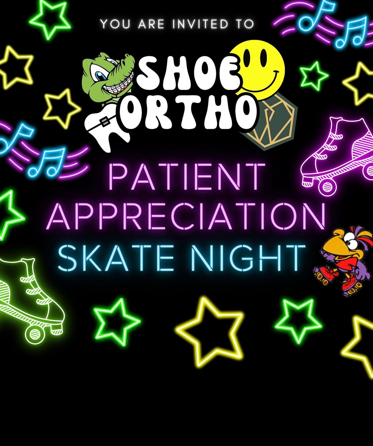 Patient Appreciation Skate Night\ud83d\udefc\ud83e\udea9\u2728