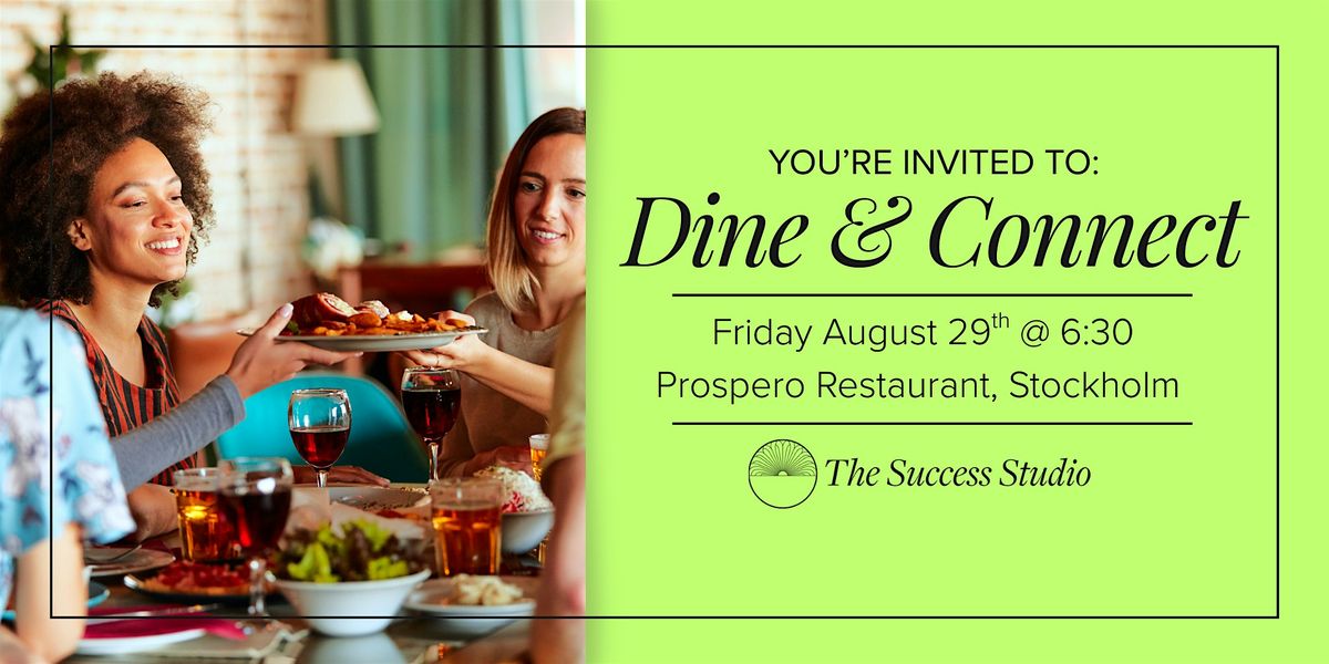 Dine & Connect - STOCKHOLM