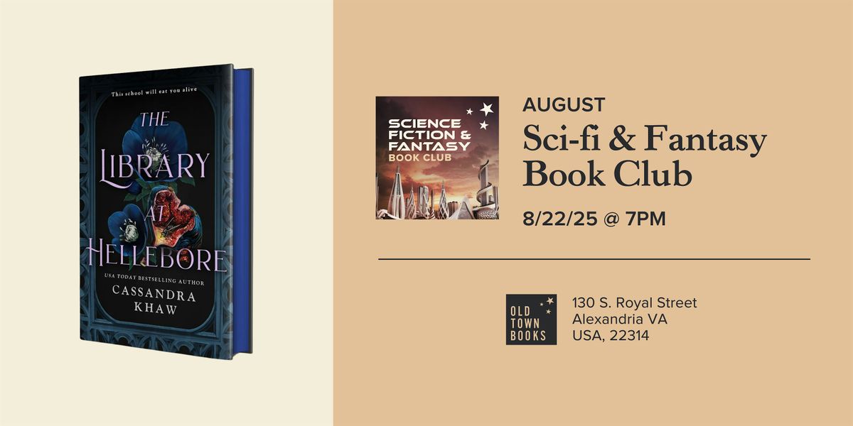 August Sci-Fi & Fantasy Book Club: The Library at Hellebore