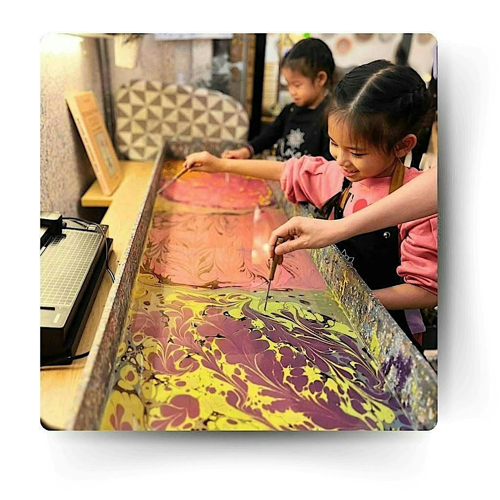 Water Marbling Workshop in Voorhees, NJ