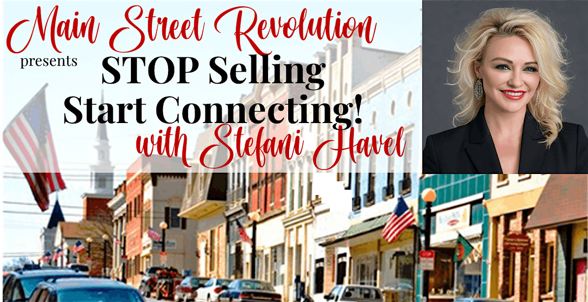 Main Street Revolution Luncheon presents .  .  . .