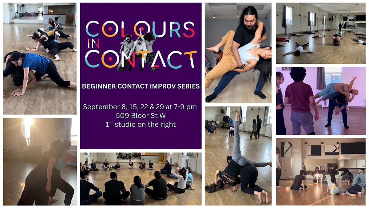 Colours in Contact: Beginner Contact Improv Series, Find Your Flow
