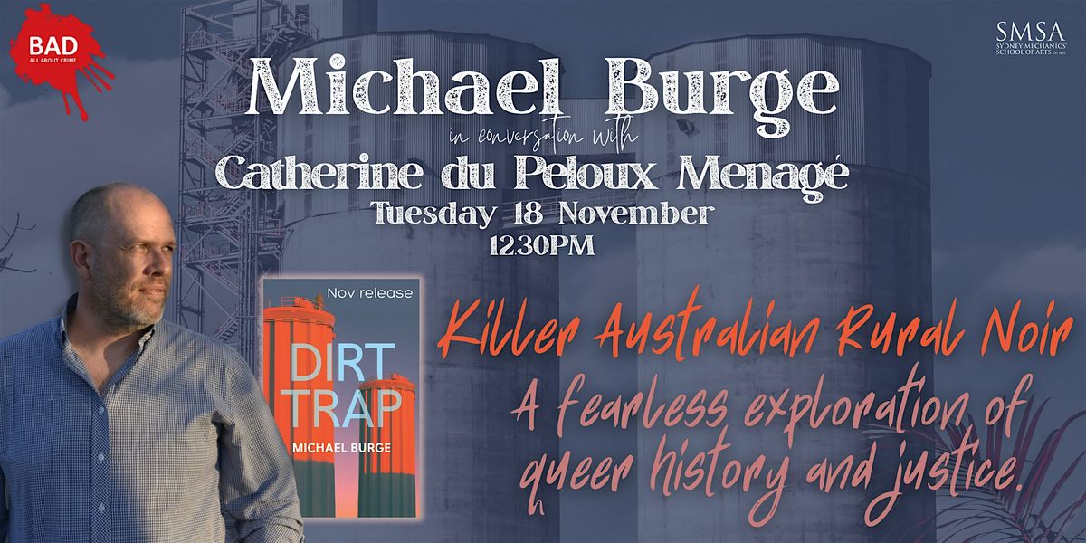 Michael Burge in conversation with Catherine du Peloux Menag\u00e9