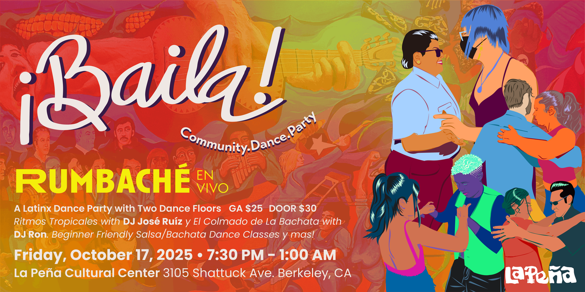 \u00a1BAILA! Community. Dance. Party - Live Salsa ft. Rumbach\u00e9