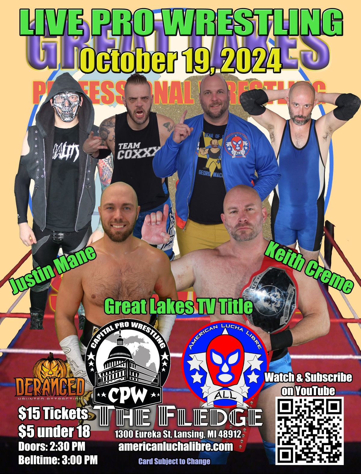 Capital Pro Wrestling - October 19th, 2024