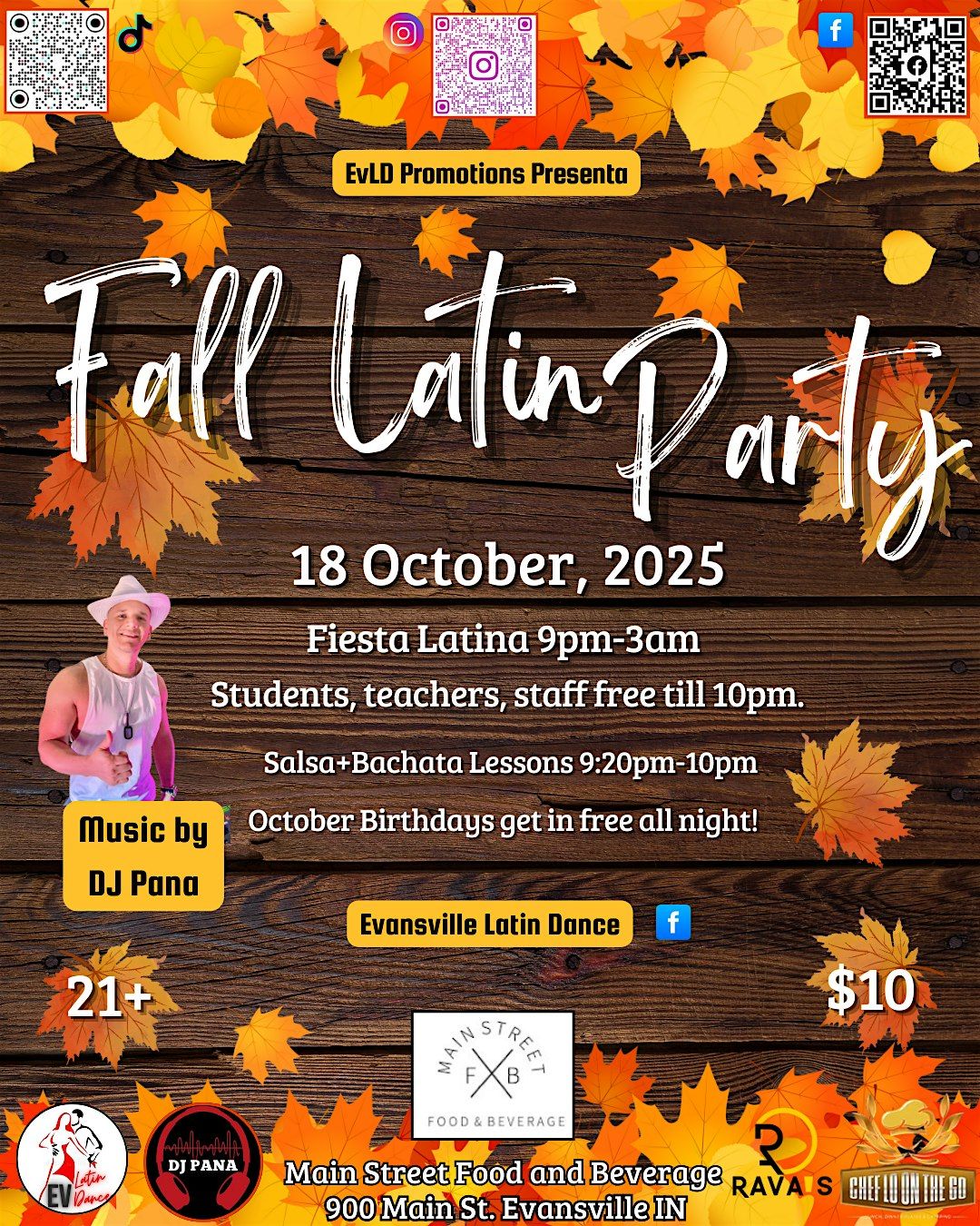 Fall Latin Party!