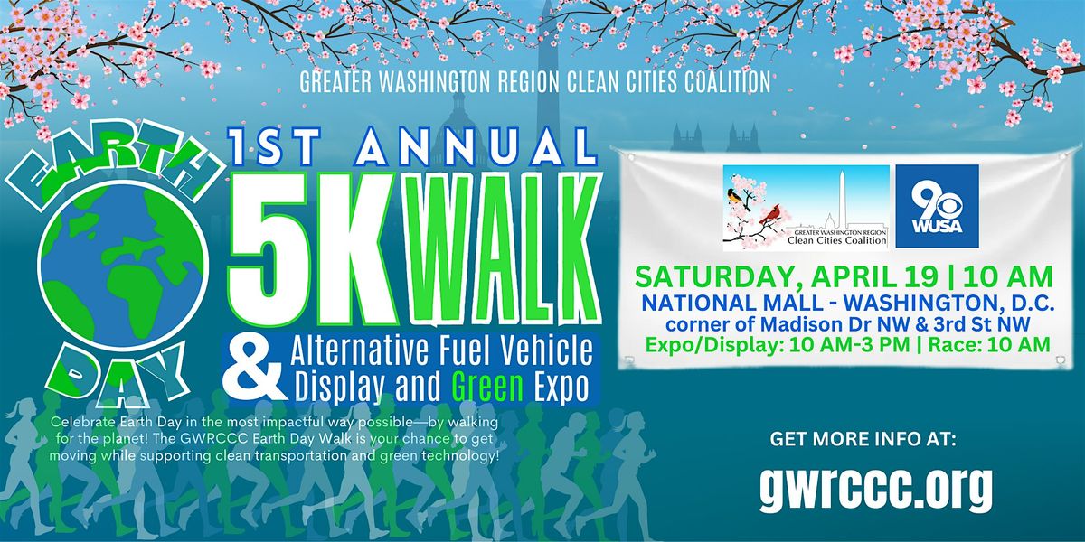 Earth Day 5K Walk & Alternative Fuels Road Rally