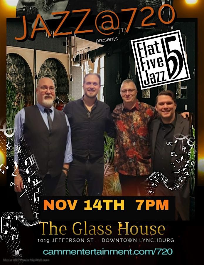 Jazz@720 presents Flat Five Jazz