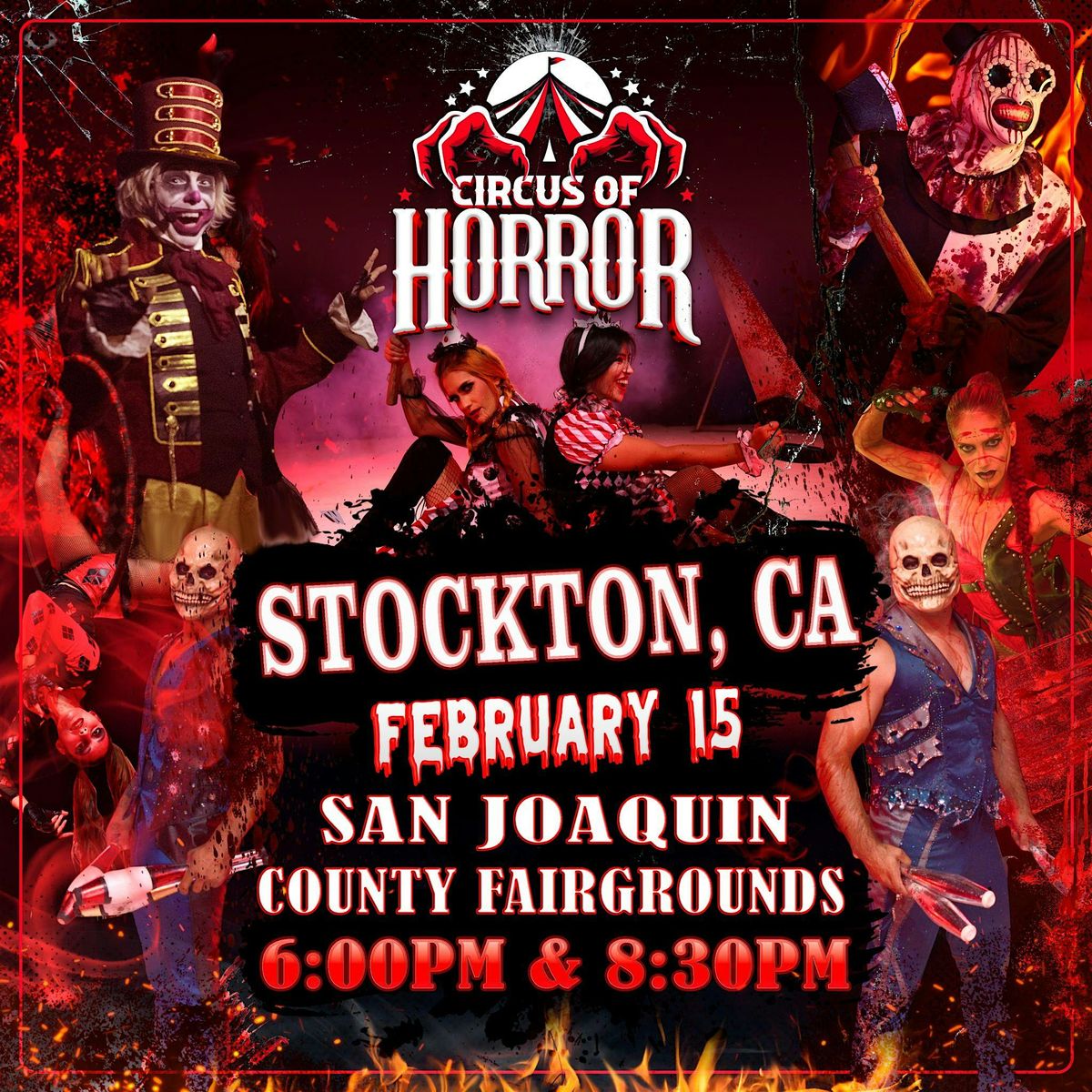 STOCKTON, CA - CIRCUS OF HORROR