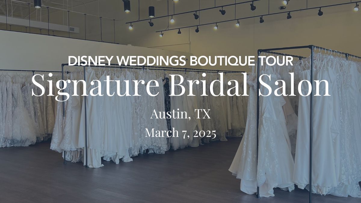 Disney Weddings Boutique Tour: Signature Bridal Salon