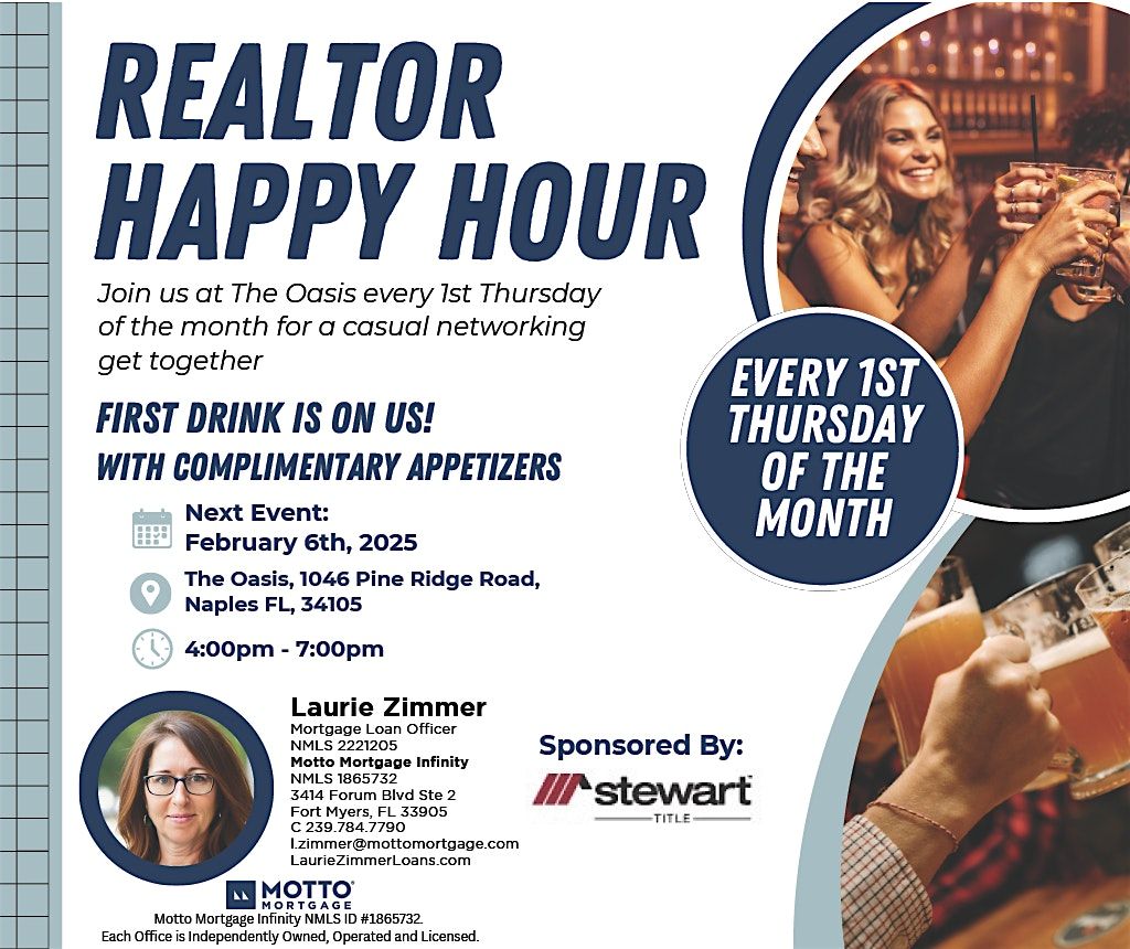 Realtor Happy Hour with Motto Mortgage & Stewart Title