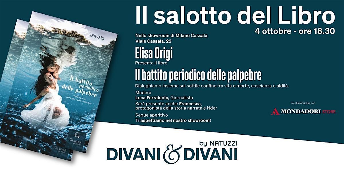 Il Salotto del Libro Divani&Divani di Natuzzi \u2013 Milano Cassala
