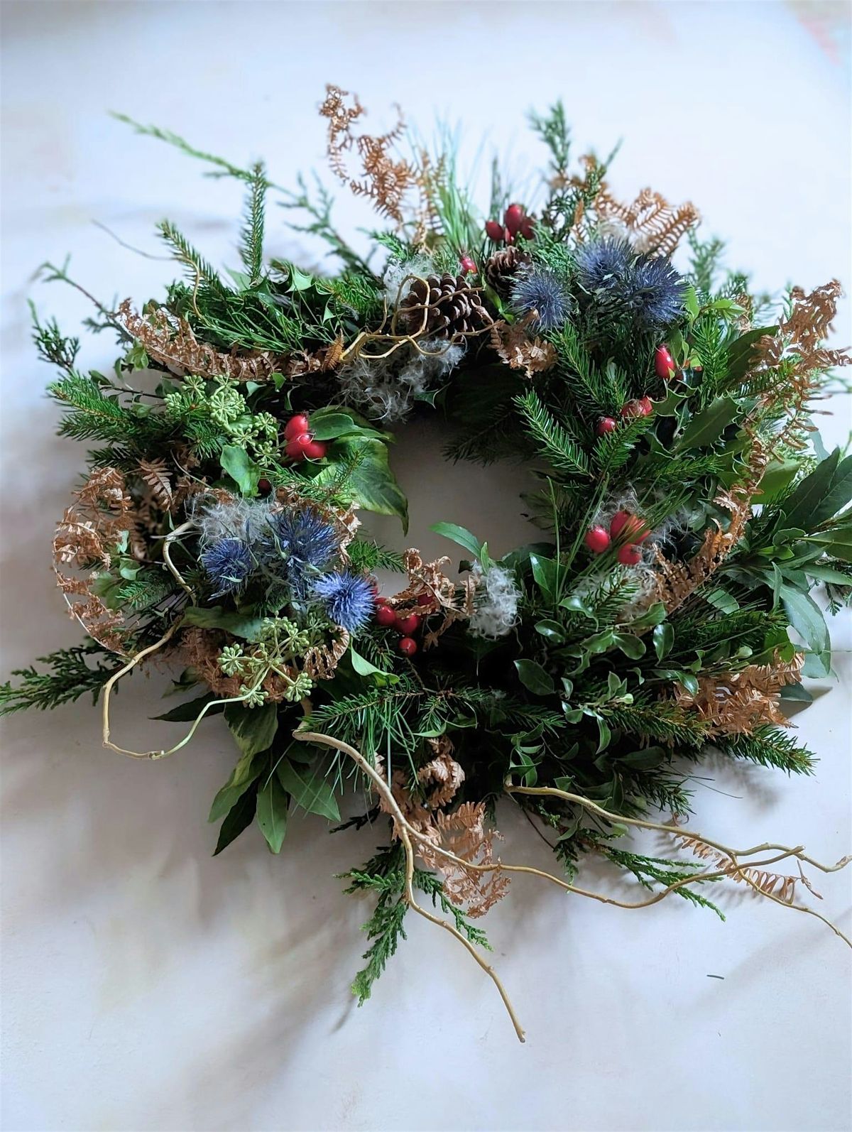Christmas  Wreath Workshop with Clover and Tide (Canterbury)