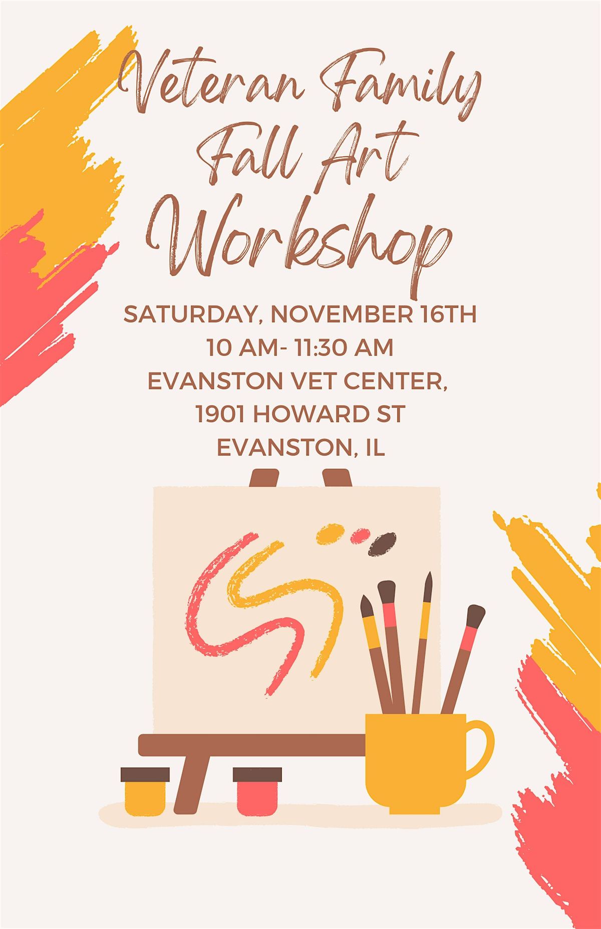 Veteran Family Fall Art Workshop