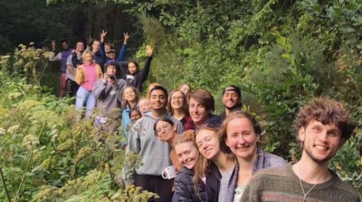 Autumn Sunday: Forest walk and vegan roast