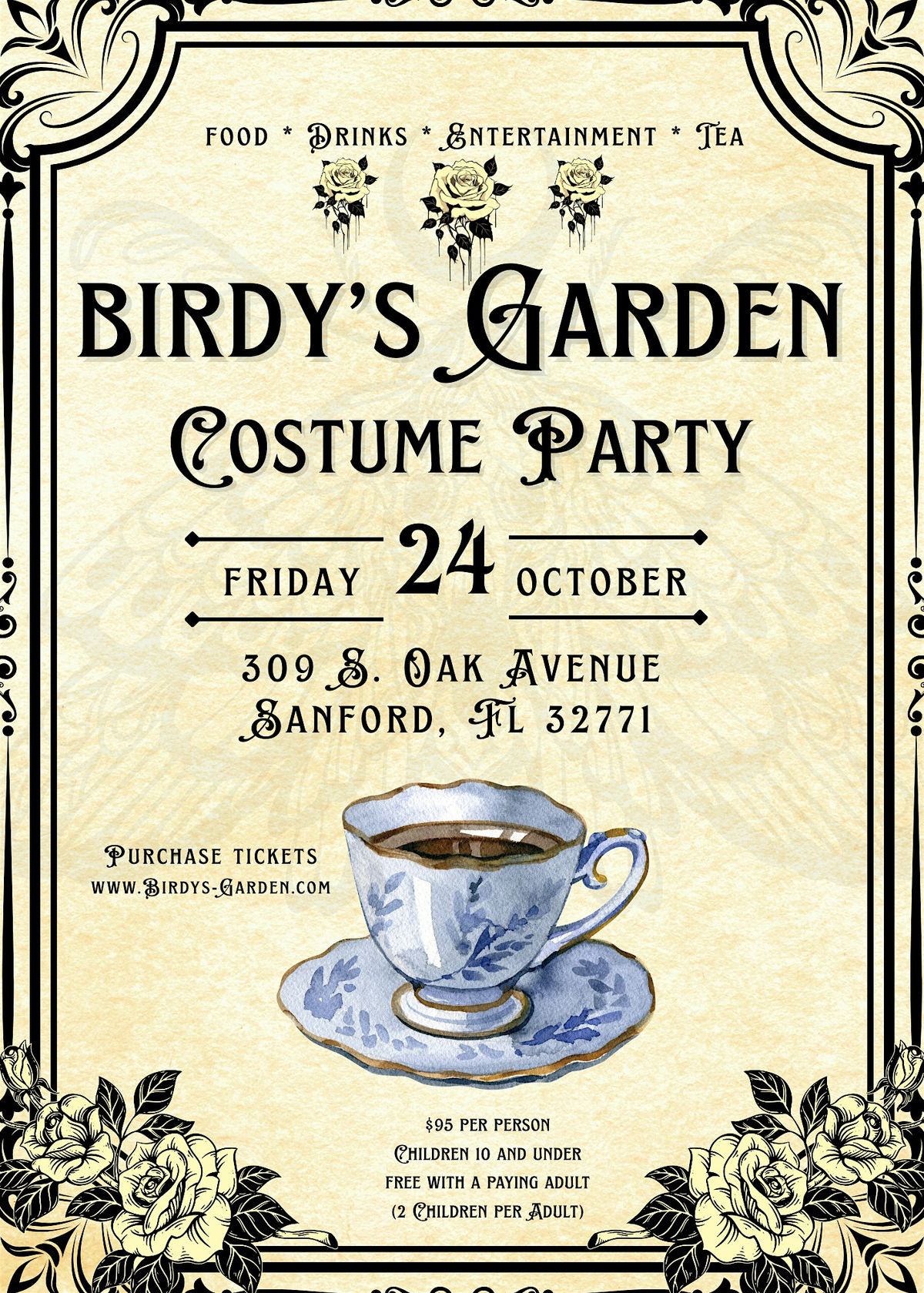 Birdy's Garden Costume Party