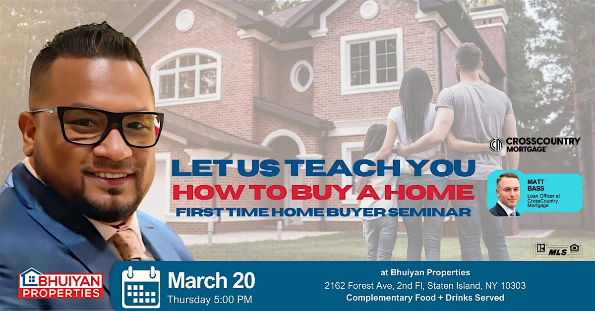 First Time Homebuyer Seminar