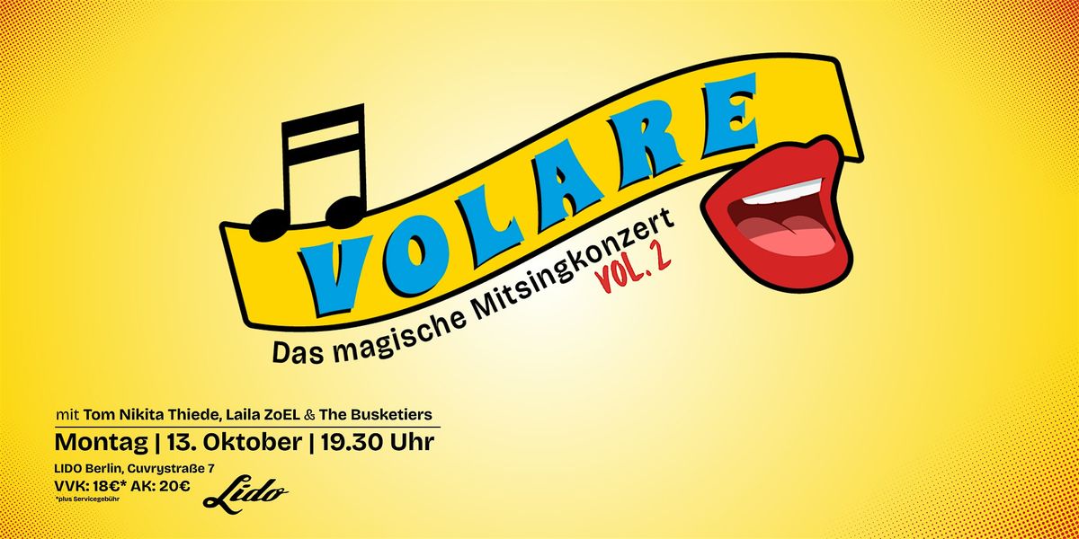 VOLARE \u2013 Das magische Mitsingkonzert: Vol.2 \u2728