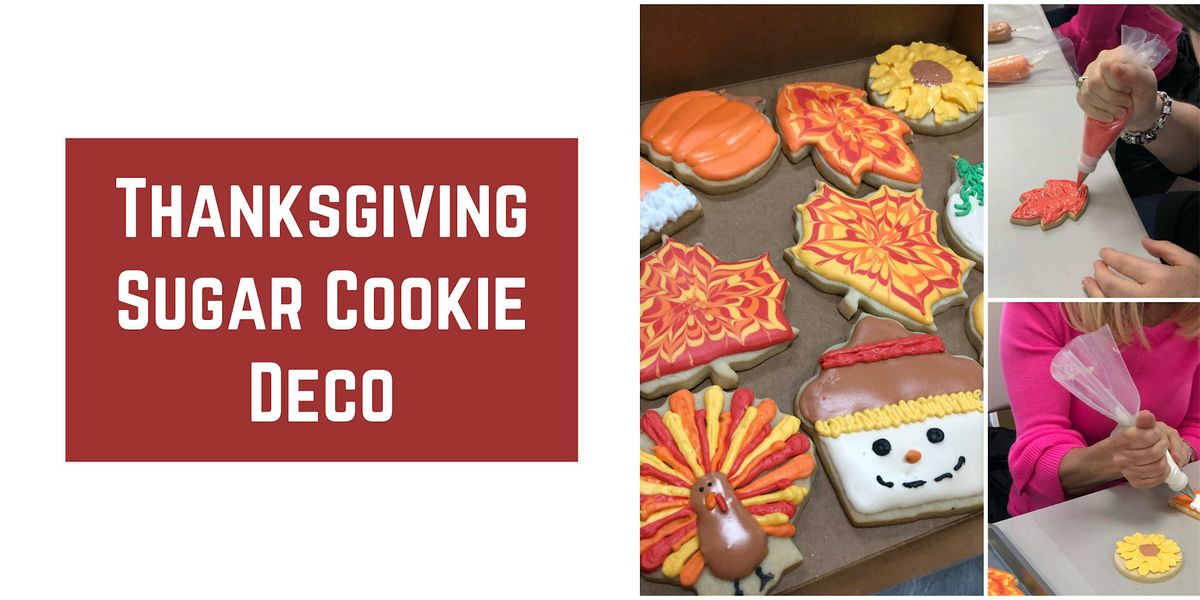 Thanksgiving Sugar Cookie Decorating