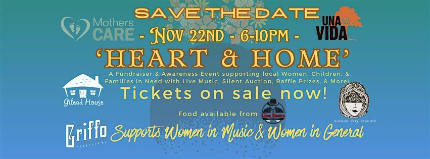 'HEART & HOME': A Fundraiser for Women, Children, & Families