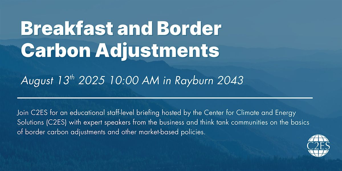 Breakfast and Border Carbon Adjustments