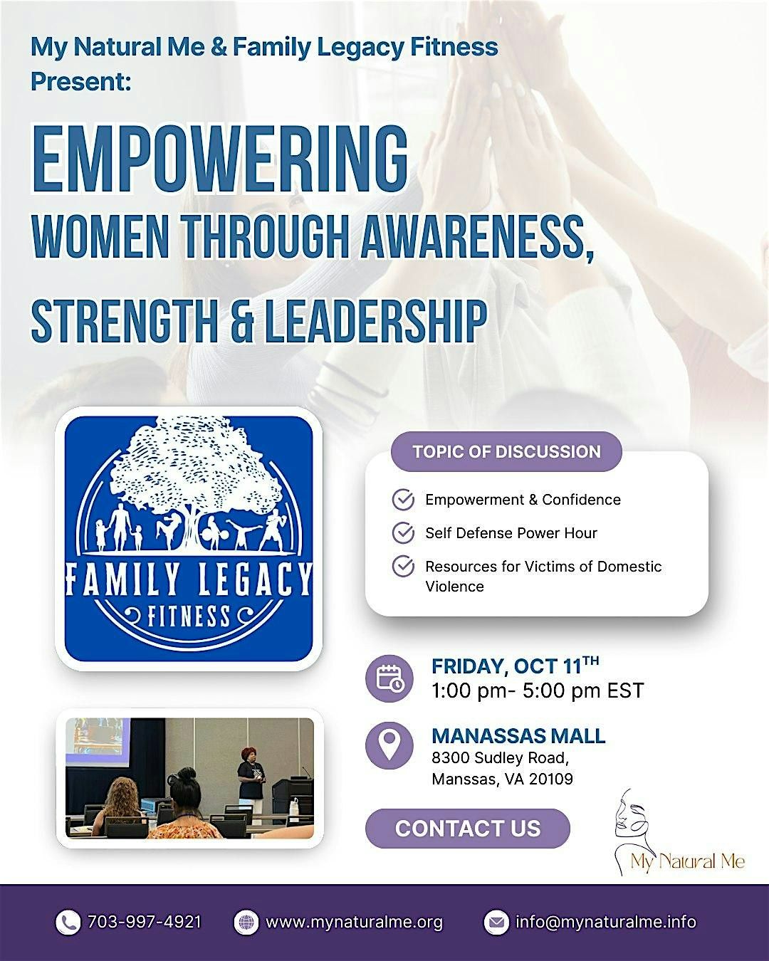Empowering Women Through Awareness, Strength, and Leadership