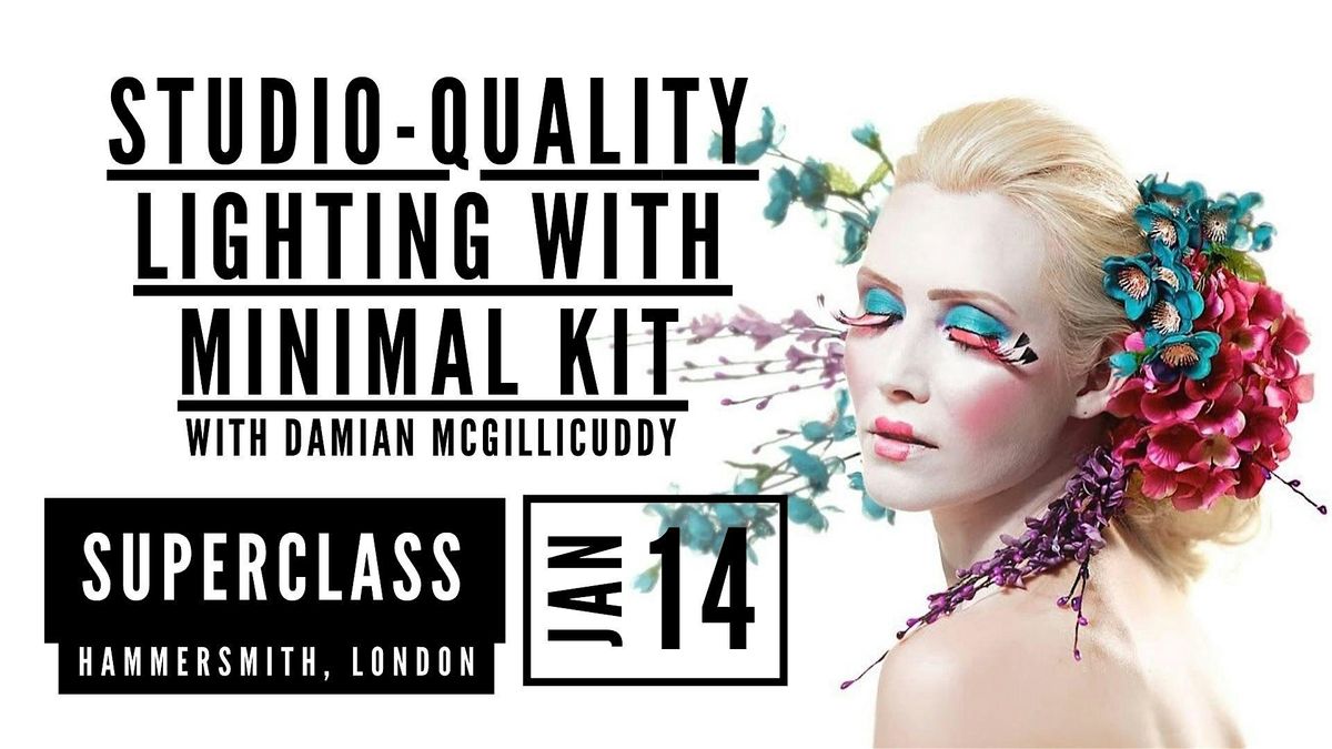 Studio-Quality Lighting with Minimal Kit: Damian McGillicuddy