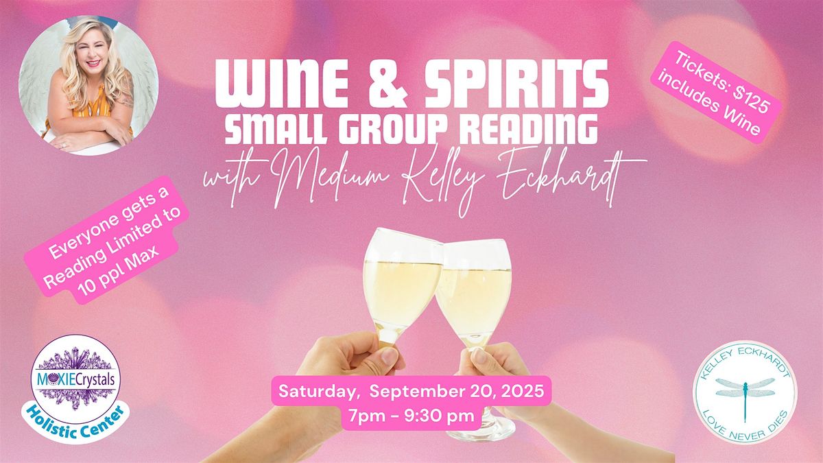 Wine & Spirits - Small Group Readings In Person