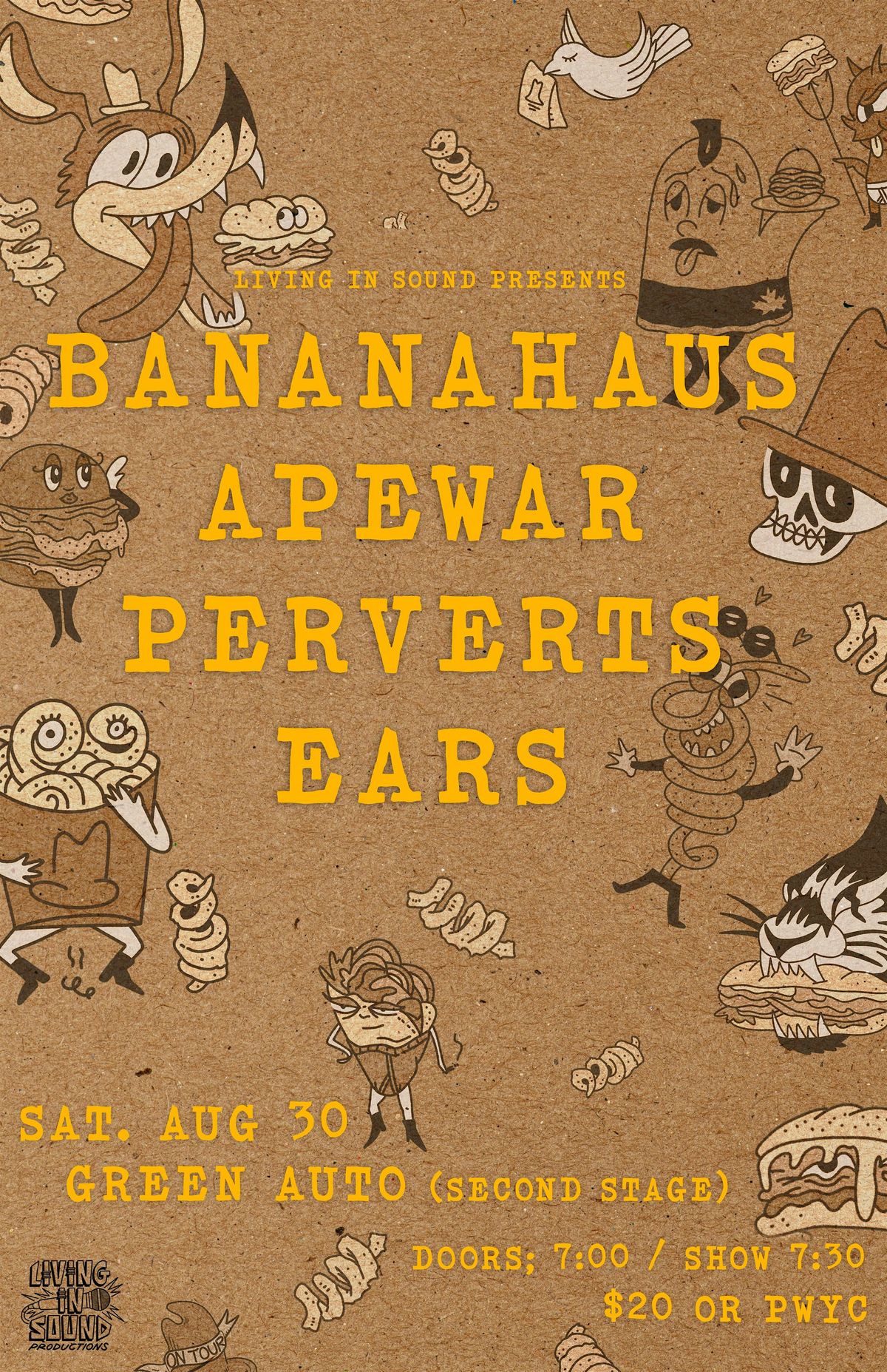 Banahaus, Apewar, Perverts, Ears