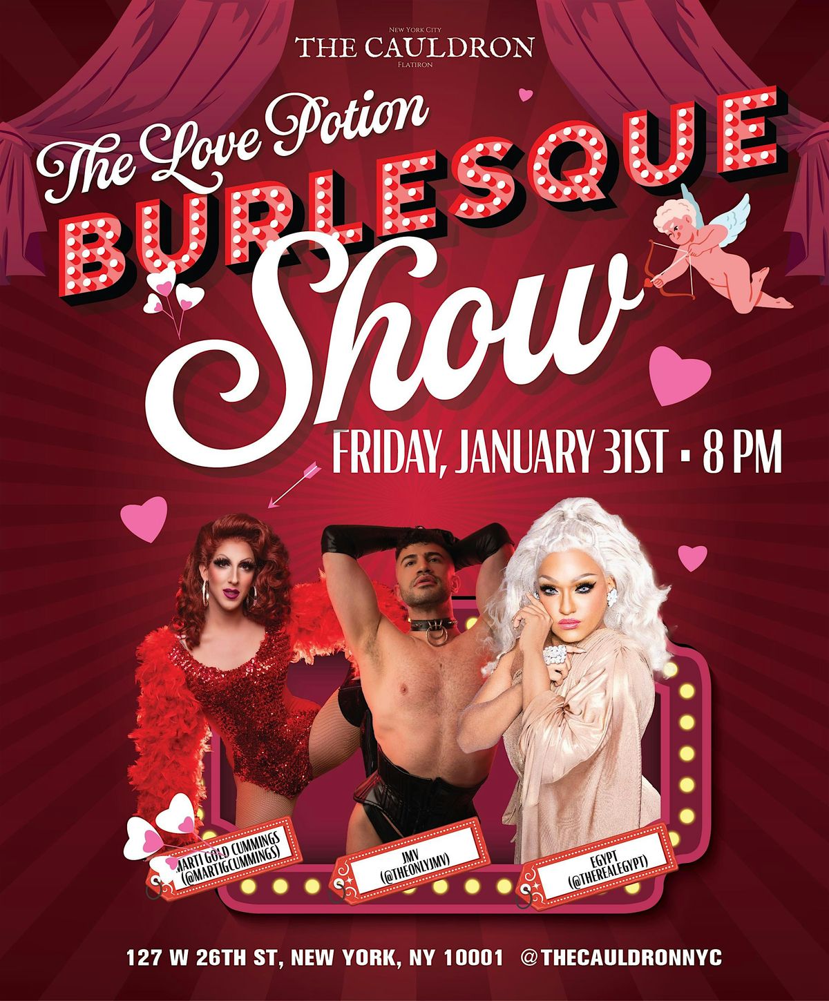 The Love Potion Burlesque Show