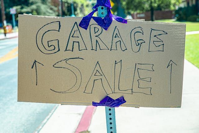 Large church garage sale