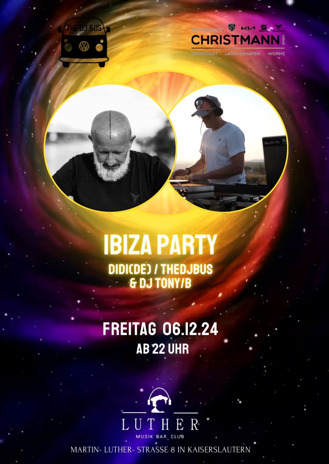 Ibiza Party mit DIDI(DE)\/ THEDJBUS & DJ TONY\/B