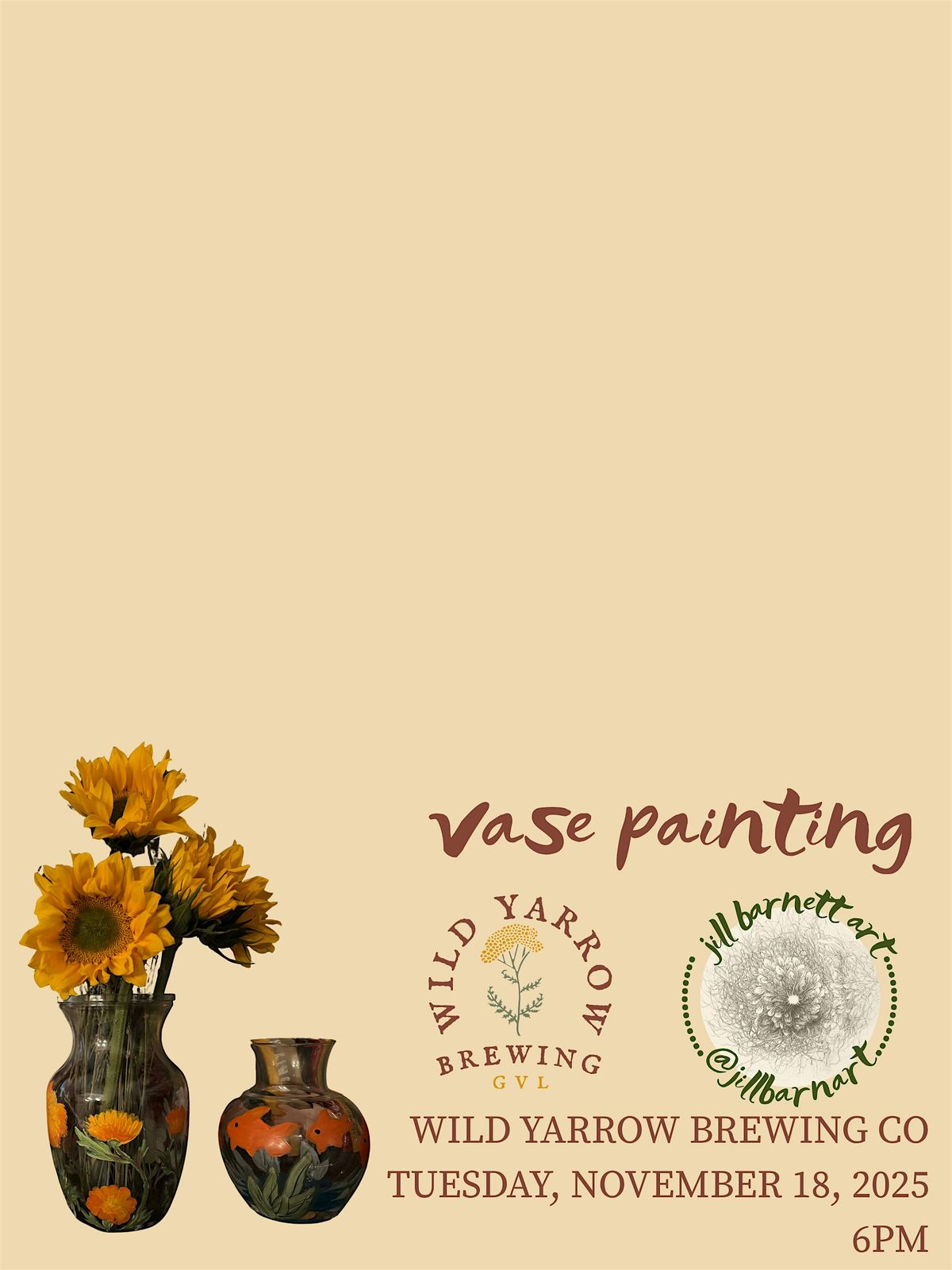 Vase Painting @ Wild Yarrow