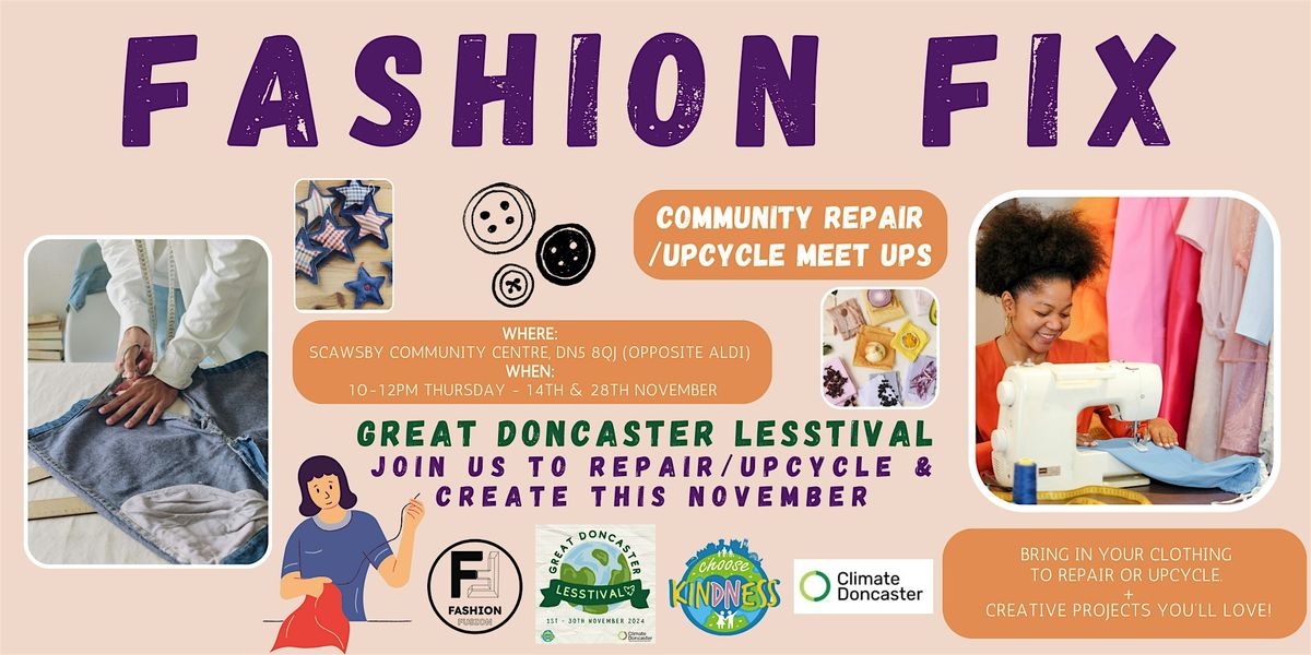 Fashion Fix Workshops at Lesstival: Repair & Upcycle Your Wardrobe!