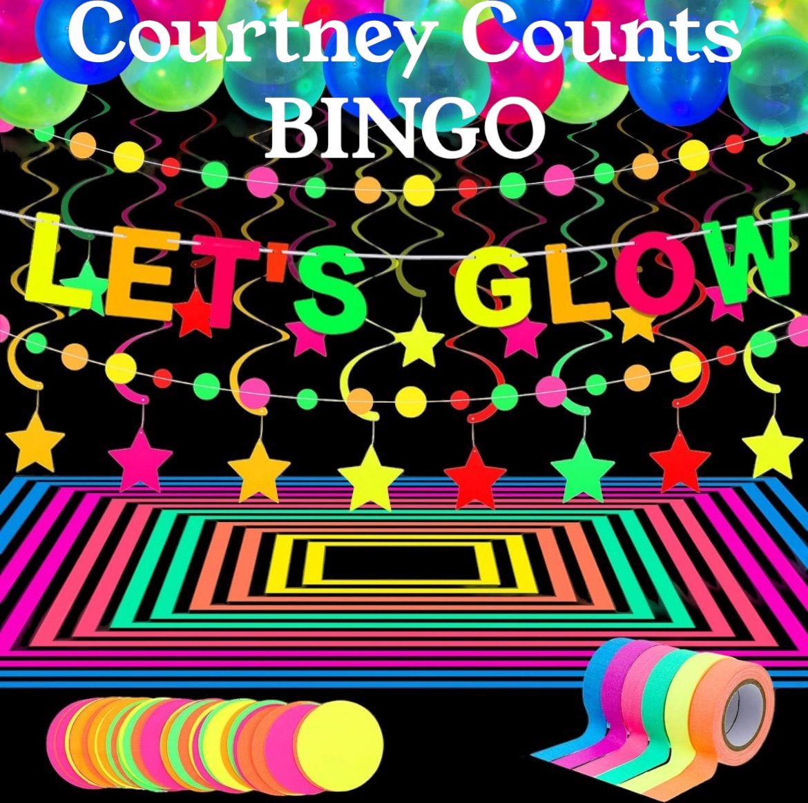 Cosmic bingo by Courtney counts inc