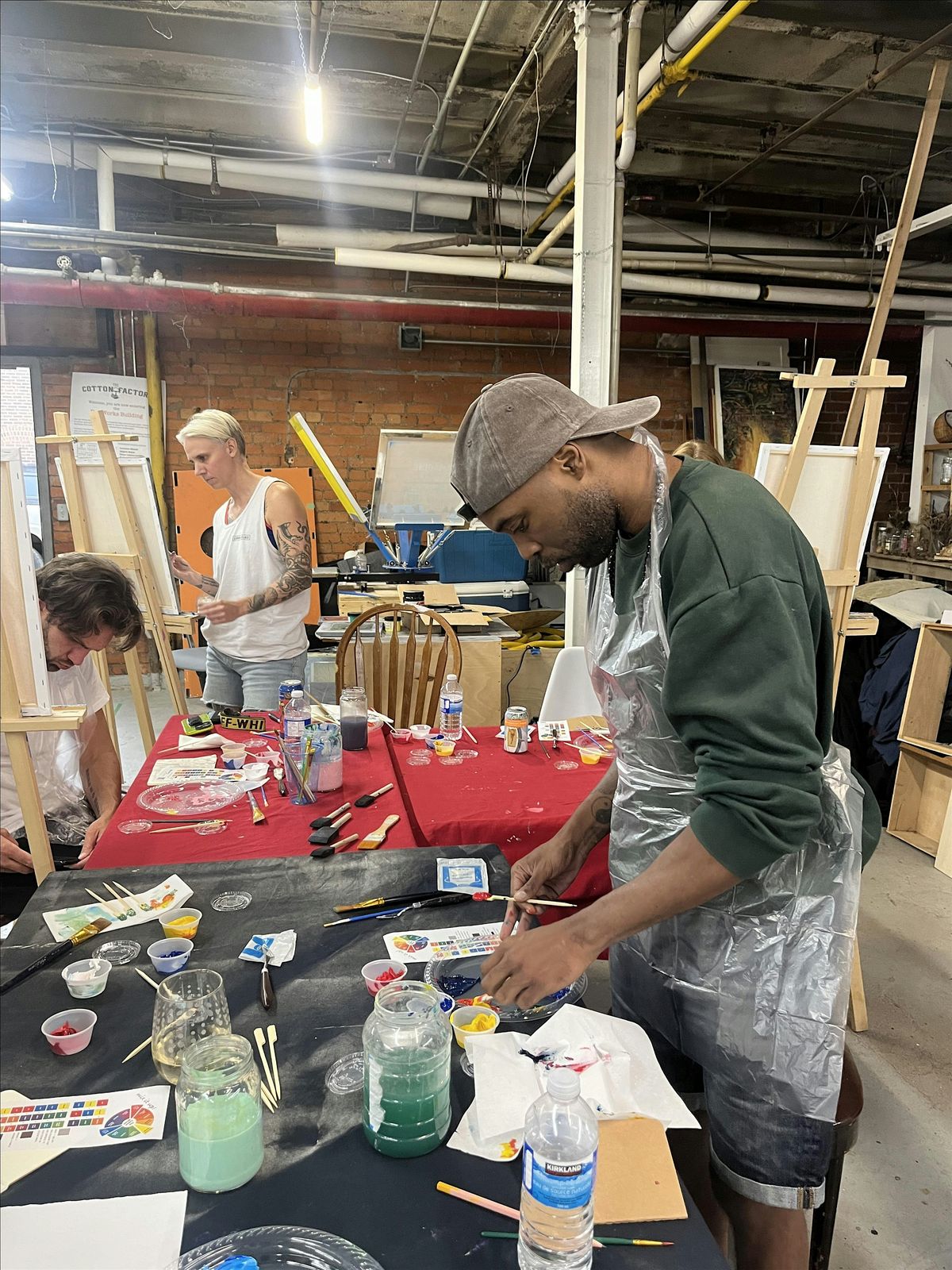 Expressive Abstract Paint Night