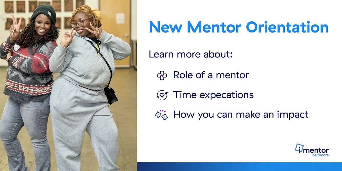 iMentor Baltimore Mentor Info Session: Fast Track Day