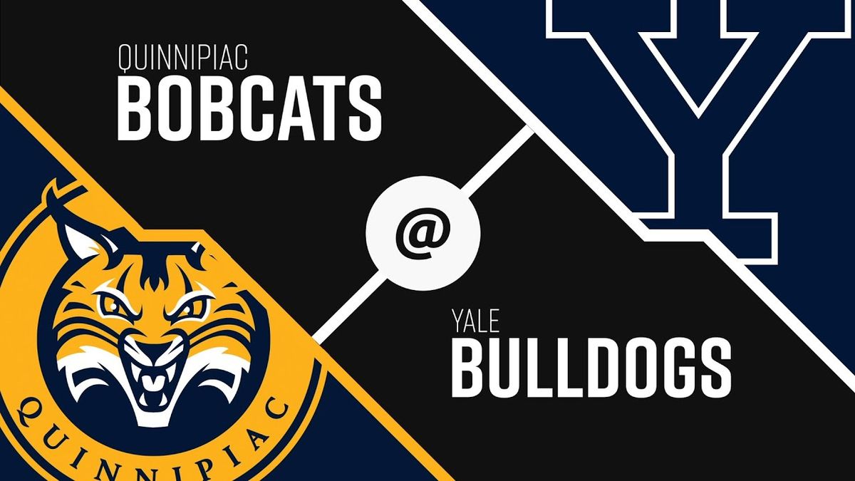 Quinnipiac Bobcats at Yale Bulldogs Mens Hockey