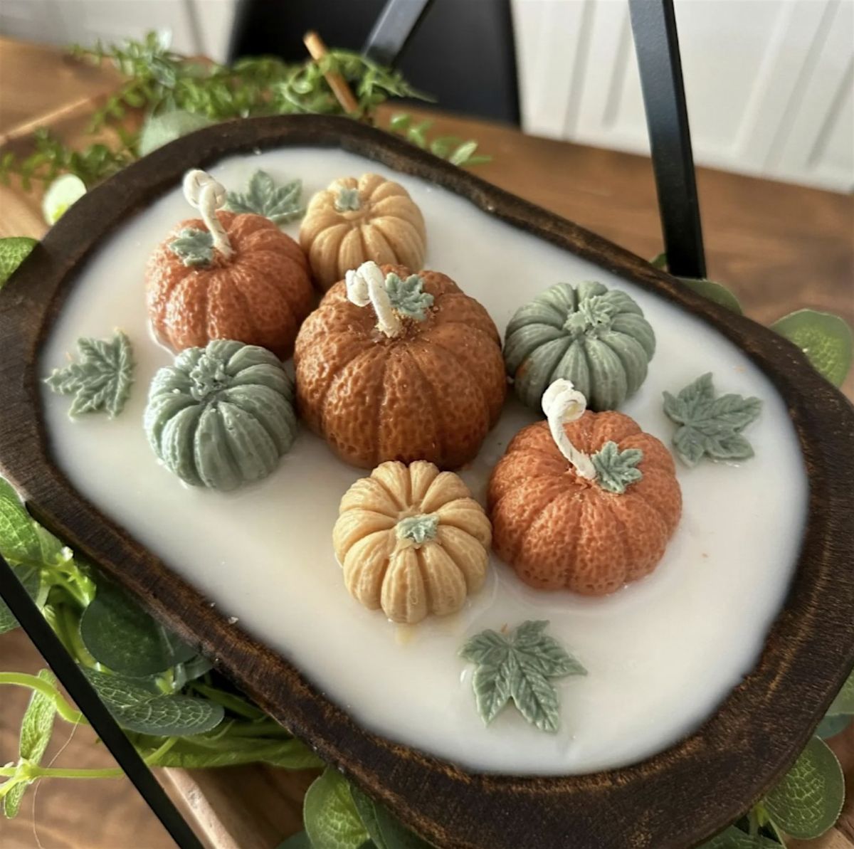 Pumpkin Candle Workshop + Free Drink