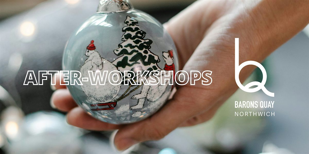 After-Workshop: Ceramic Bauble Painting