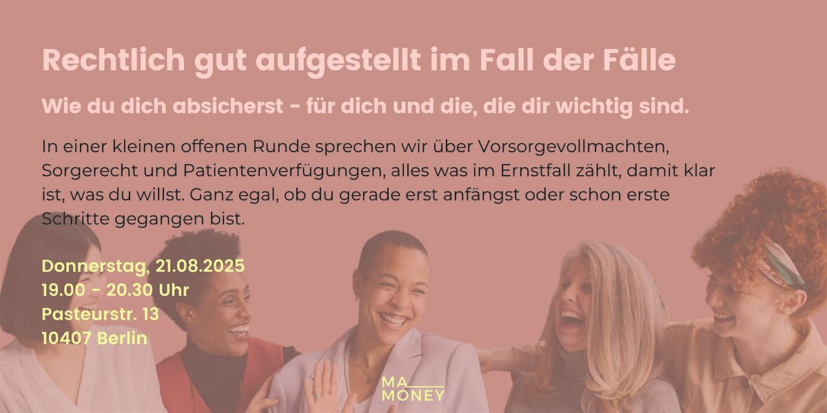 Rechtlich gut aufgestellt im Fall der F\u00e4lle