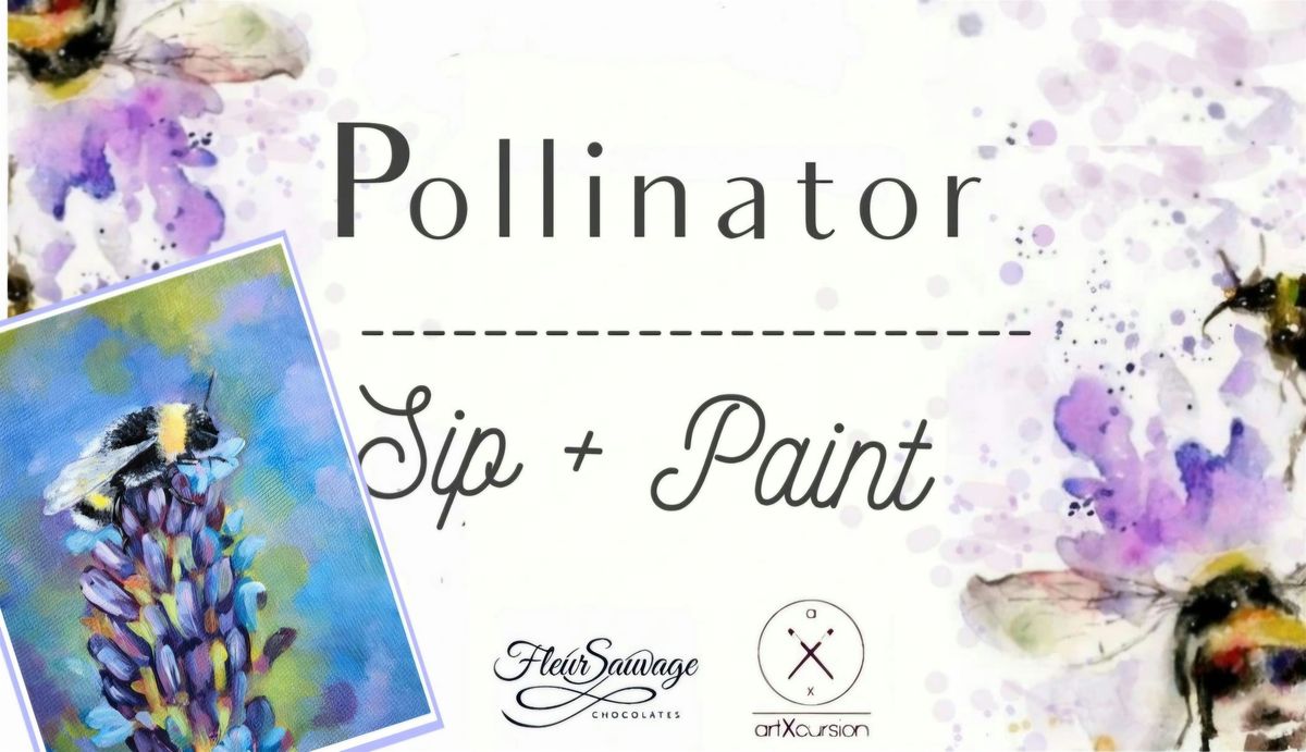 Pollinator Sip + Paint!