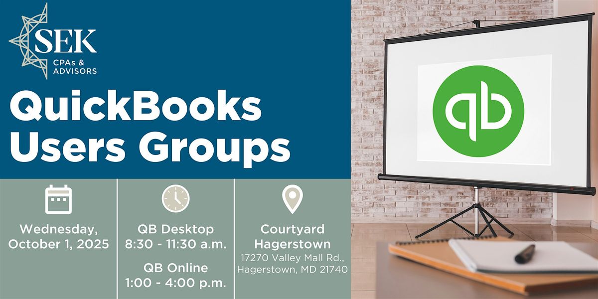 QuickBooks Users Groups