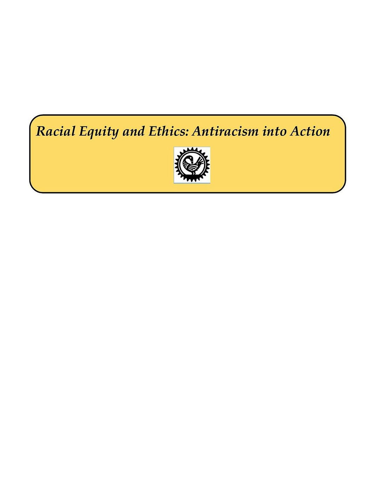 Racial Equity and Ethics CEU Workshop - November 2025