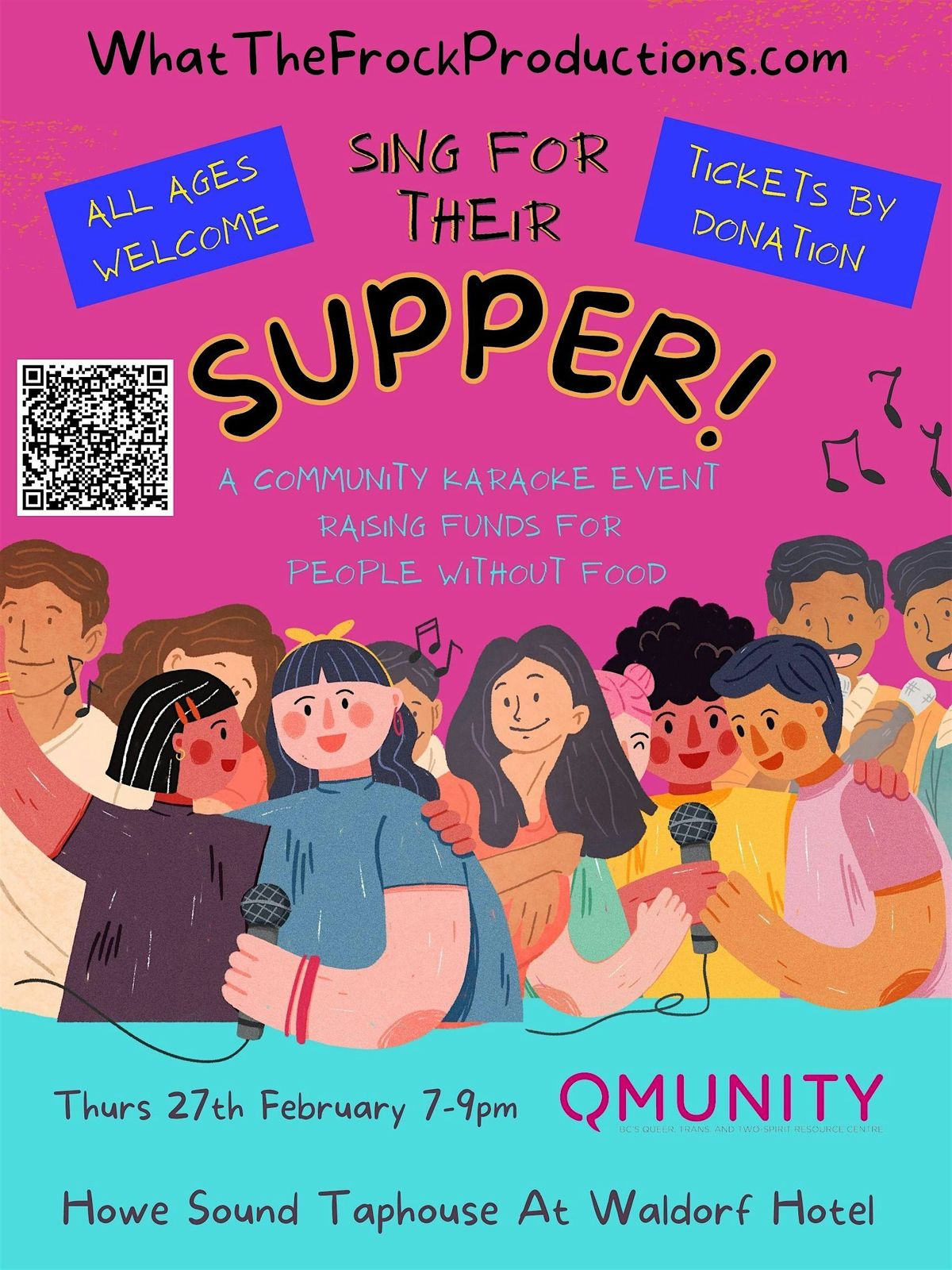 Sing For Their Supper - Community Karaoke Event Fundraiser