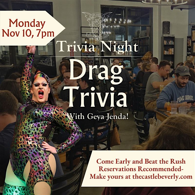 Drag Trivia with Geya Jenda!