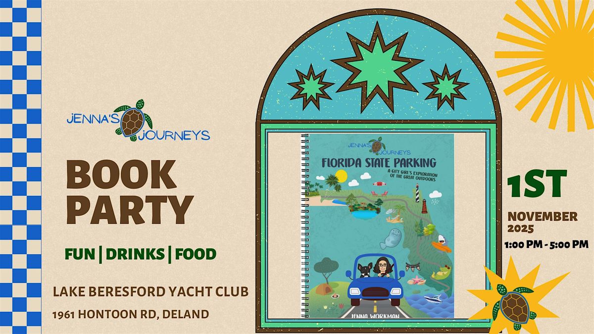 Jenna's Journeys Book Celebration! Florida State Parking Book Signing!
