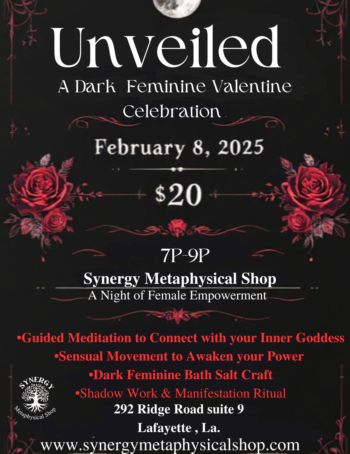 Unveiled: A Dark Feminine Valentine Celebration 