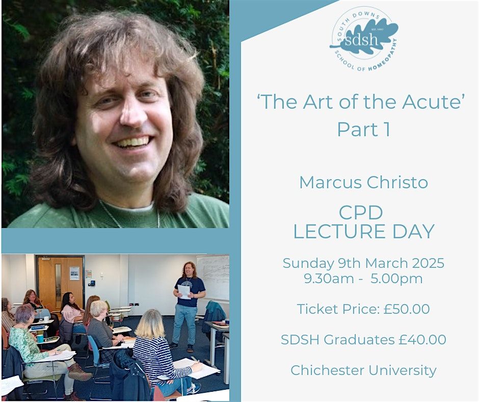 \u2018The Art of the Acute\u2019 Part 1 with Marcus Christo